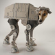 Illustration for article titled Dog Sacrifices Dignity In the Service of This Star Wars AT-AT Costume